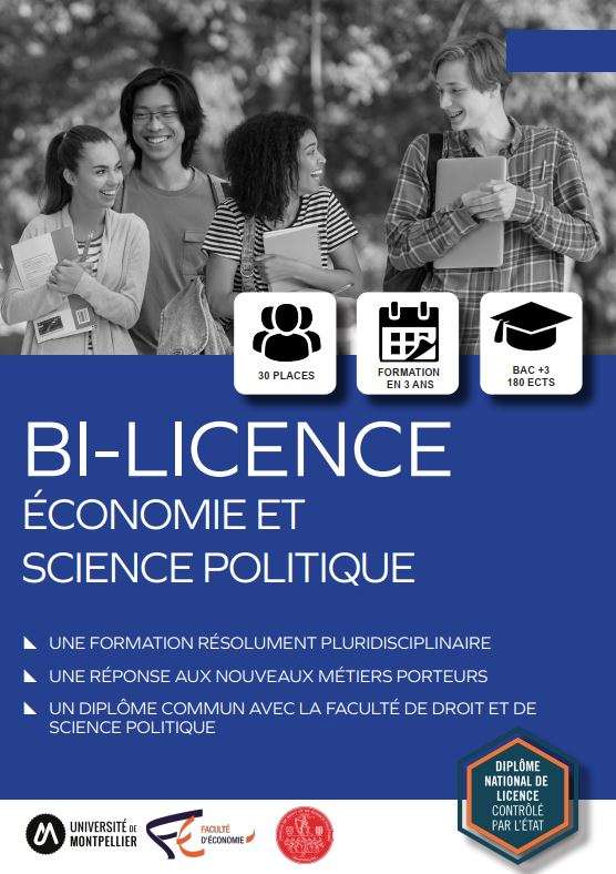 Bi- Licence Economie / Sciences Politiques - Faculté D'économie